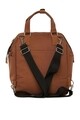 Geanta pentru pampersi, Bagmori, 5163 - 62034 - Camel, textil, maro deschis/alb