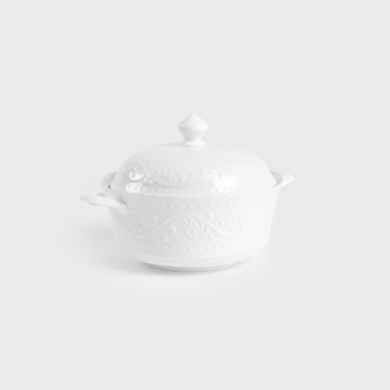 Supiera Sylia, Homla, 2 L, portelan, alb - 3 | YEO