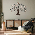 Decoratiune de perete, Maple, Metal, Dimensiune: 117 x 91 cm, Multicolor
