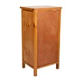 Comoda cu 5 sertare Creaciones Meng, 47x37x93 cm, lemnb de pin/MDF, maro