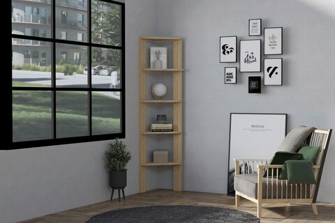 Corp biblioteca, asse home, göreme, 45x160x30 cm, stejar