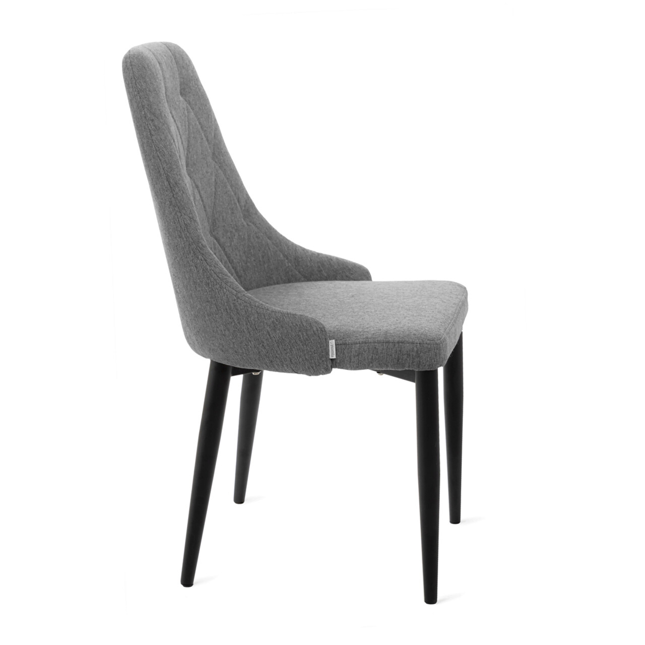 Scaun Louis Quilter, Homla, 59x47x88 cm, metal/poliester, gri - 2 | YEO