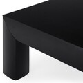 Masuta dreptunghiulara de cafea, Chic, L.140 l.80 H.40, mdf/pal/furnir de mesteacan, wenge