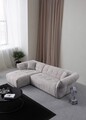 Coltar, Atelier del Sofa, 560ARE1239, Lemn de fag / PAL, Gri deschis