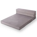 Canapea extensibila 2 locuri, Salida, 363SLD1130, Textil, Gri deschis