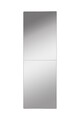 Oglinda decorativa, Mirrorland, Rectangular 2, Oglindă indestructibilă cu obturator, Argintiu