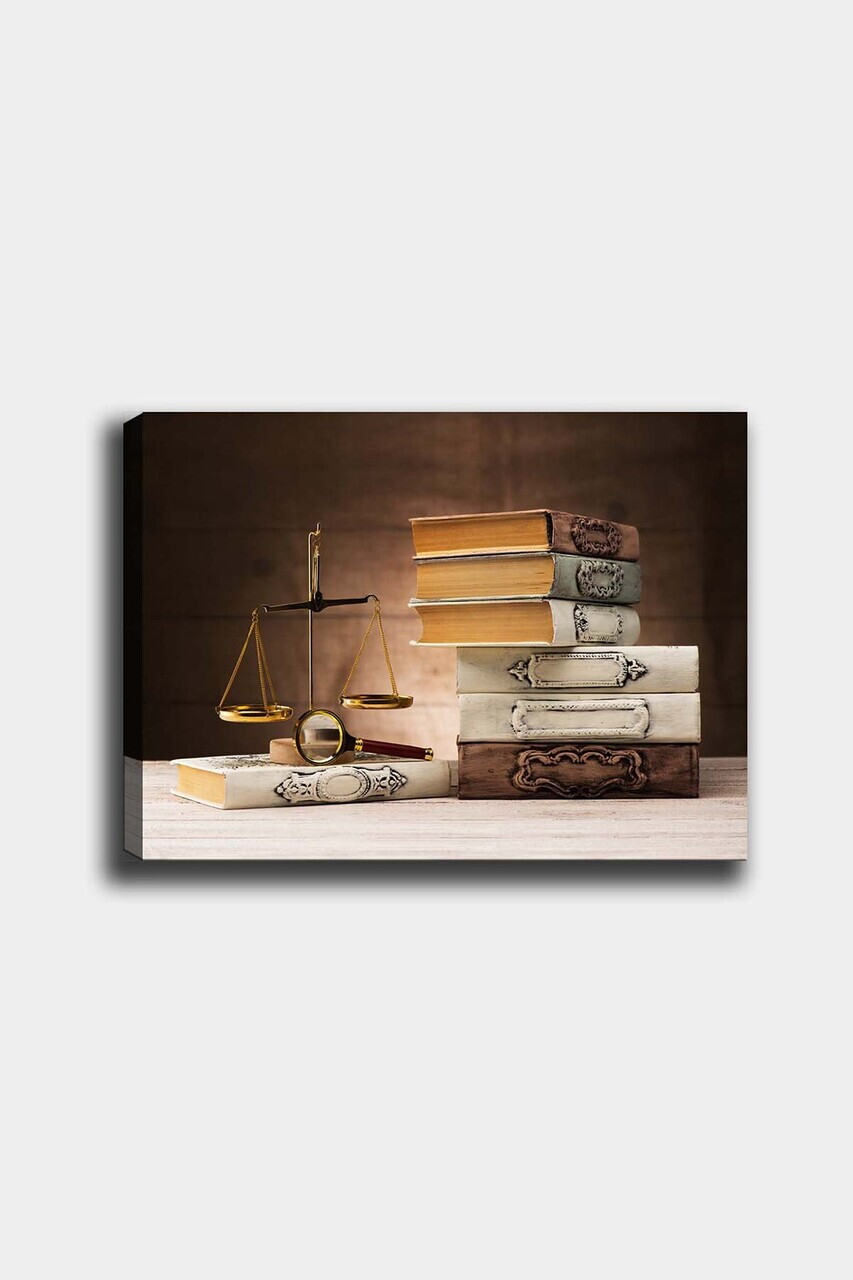 Tablou decorativ, 1241642590-5070, Canvas, Rama din lemn (grosime 3 cm), Multicolor — imaginea 2