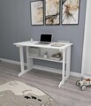 Birou, Hanah Home, Pillar, 100x74.3x55.5 cm, Alb
