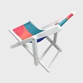 Sezlong Color Fiesta, Homla, 42x58.5x52.5 cm, lemn/poliester, multicolor