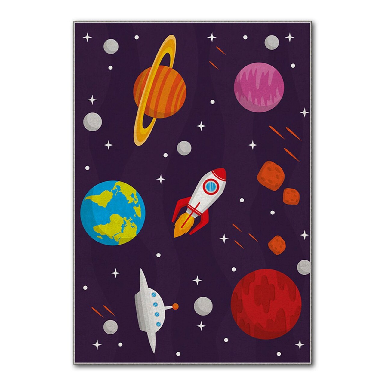 Covor, HMI KDC-108, 160x230 cm, Poliester, Multicolor