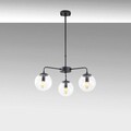 Lustra, Fulgor, 942FLG1349, Metal, Negru
