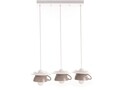 Lustra Afternoon tea, Deco Republic, E27, 3x60W, ceramica, bej