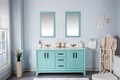 Set mobilier de baie (3 piese), Jussara, Michigan 60, Turcoaz