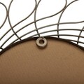 Oglinda decorativa Amelia, Versa, 40 cm, metal, auriu