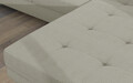 Coltar extensibil dreapta 4 locuri ELTAP, Armd-367, Armando, 289x203x85 cm, lemn/poliester, bej deschis