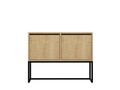 Consola, Asse Home, Zermat, 90x70x34 cm, Maro