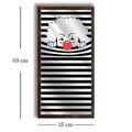 Tablou decorativ, Ahsalct-007, Cadru: 100% PVC (Grosime: 2 cm), Multicolor