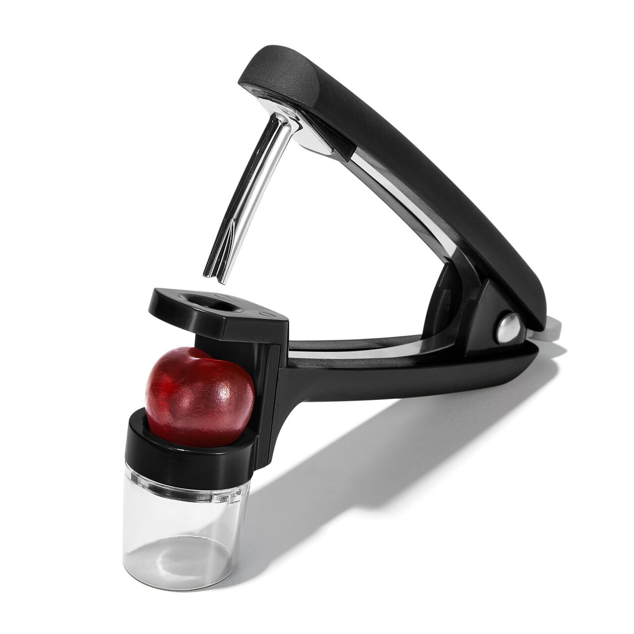 Ustensila pentru scos samburi cirese si masline, 15 cm, "Good Grips" - OXO - imagine 4