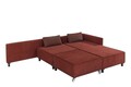Coltar, Balcab Home, 825BLC2985, CADRU: LEMN DE FAG, Rosu claret