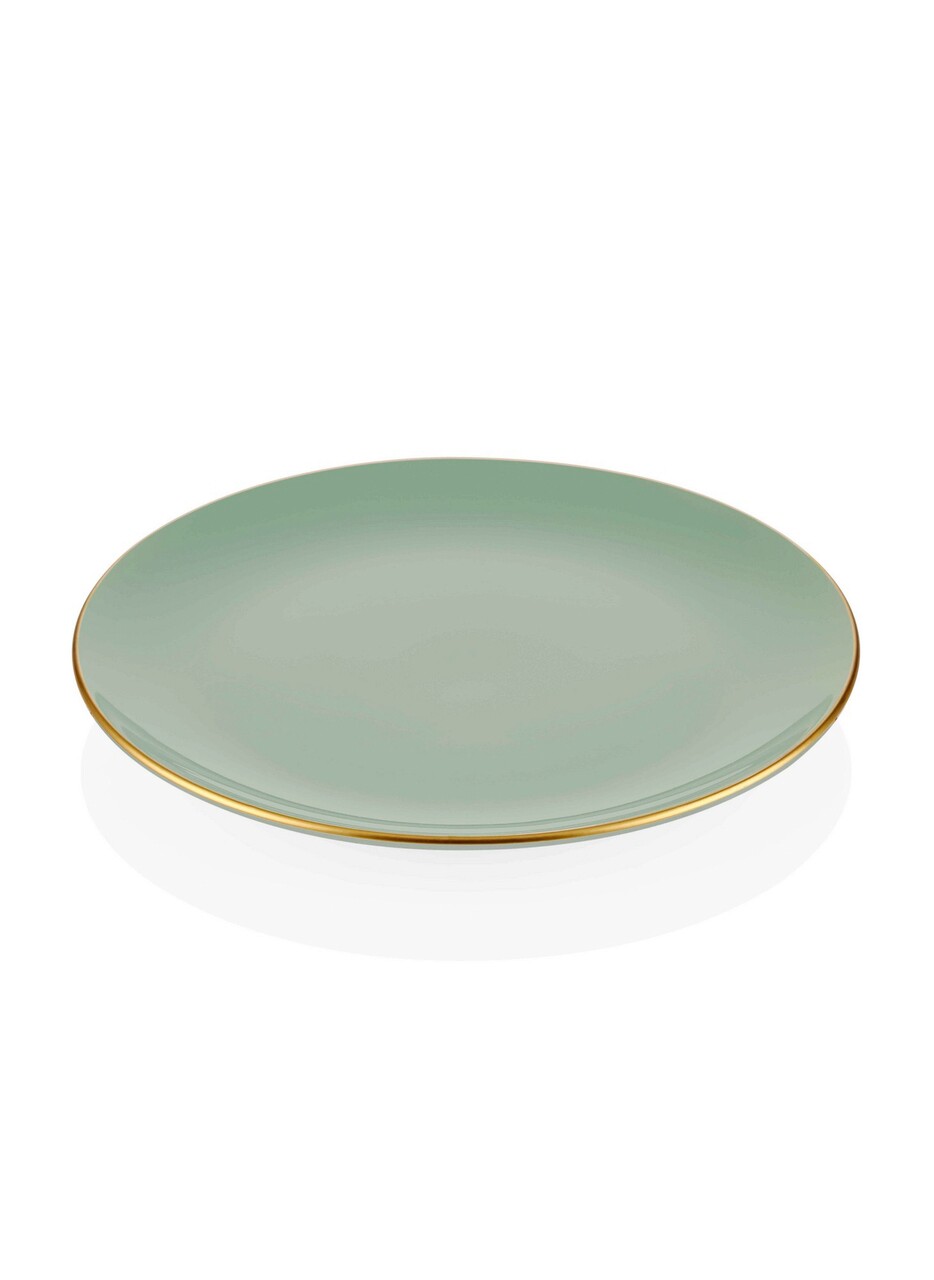 Set platouri servire, Mia, 742TMA3310, Ceramica, Verde
