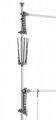 Suport pentru haine Herkules Twin, Wenko, 116 x 165 cm, extensibil, inox/polipropilena