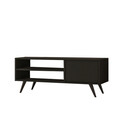 Comoda TV, Locelso, CD1, 110x44x40 cm, Negru