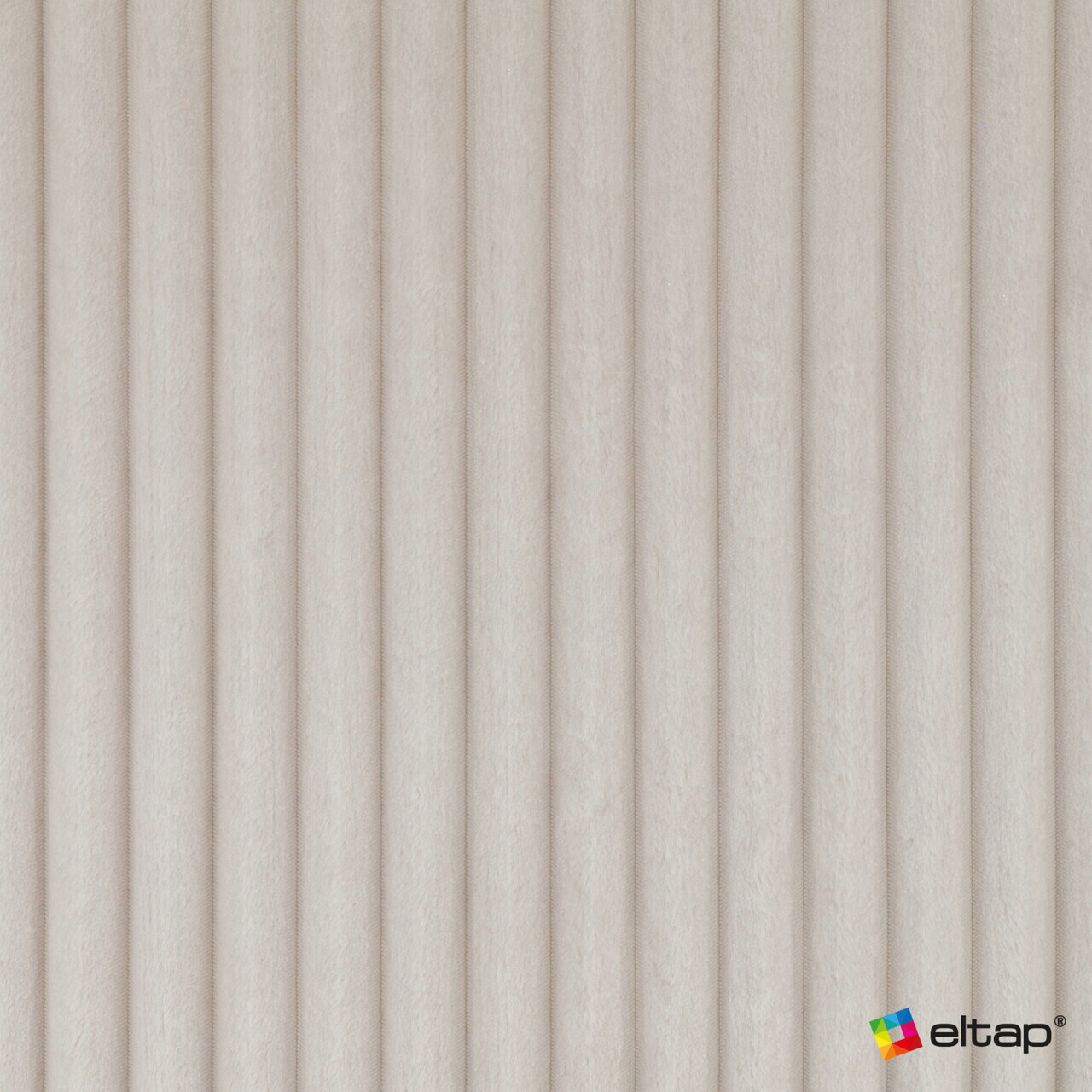 Canapea extensibila 3 locuri ELTAP, Cotonn, 256x119x105 cm, lemn/poliester, alb murdar — imaginea 11