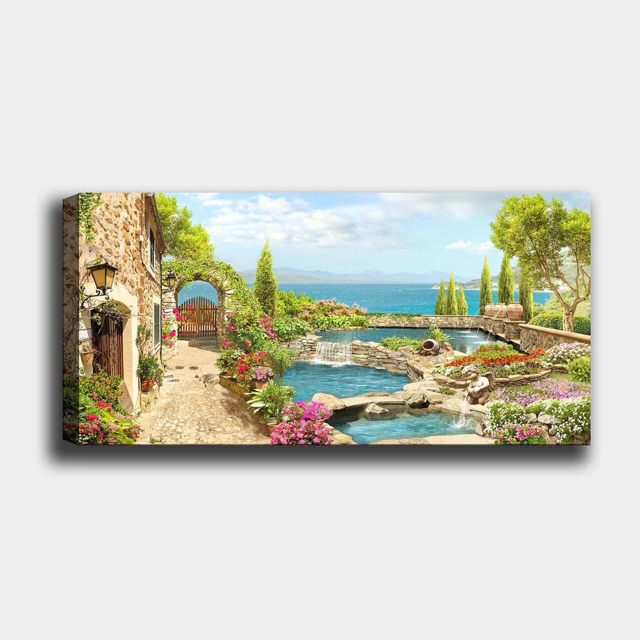 Tablou decorativ, YTY560348674_50120, Cadru: 100% LEMN (grosime: 3 cm), Multicolor - view 2