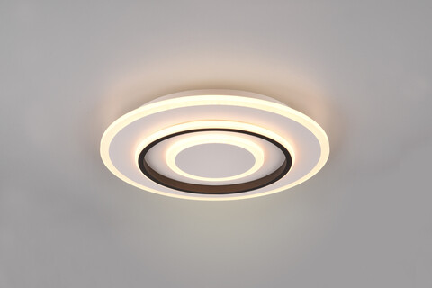 Plafoniera Jora, RL, 40x6 cm, 46W, 1x SMD, metal, alb mat