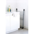 Uscator de rufe extensibil, Brabantia, T-Model, 20 m capacitate de uscare, otel, alb