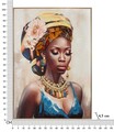 Tablou decorativ Ayda -A, Mauro Ferretti, 72x102 cm, canvas pictat/lemn de brad, multicolor