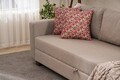 Canapea extensibila 3 locuri, Balcab Home, 825BLC5248, Lemn / MDF / PAL, Bej