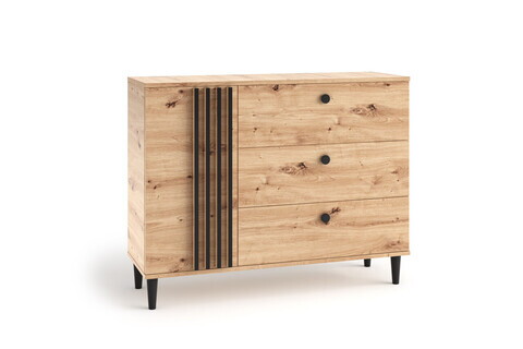 Comoda ADRK, Livia 03, 120x40x92.5 cm, PAL laminat, artisan