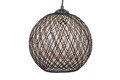Lustra, 190, FullHouse, 24 x 55 cm, 1 x E27, 60W, crem/negru