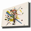 Tablou decorativ, 70100KANDINSKY016, Canvas, Lemn, Multicolor