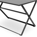 Masa pliabila dreptunghiulara, Breeze, L.120 l.80 H.73, aluminiu, negru