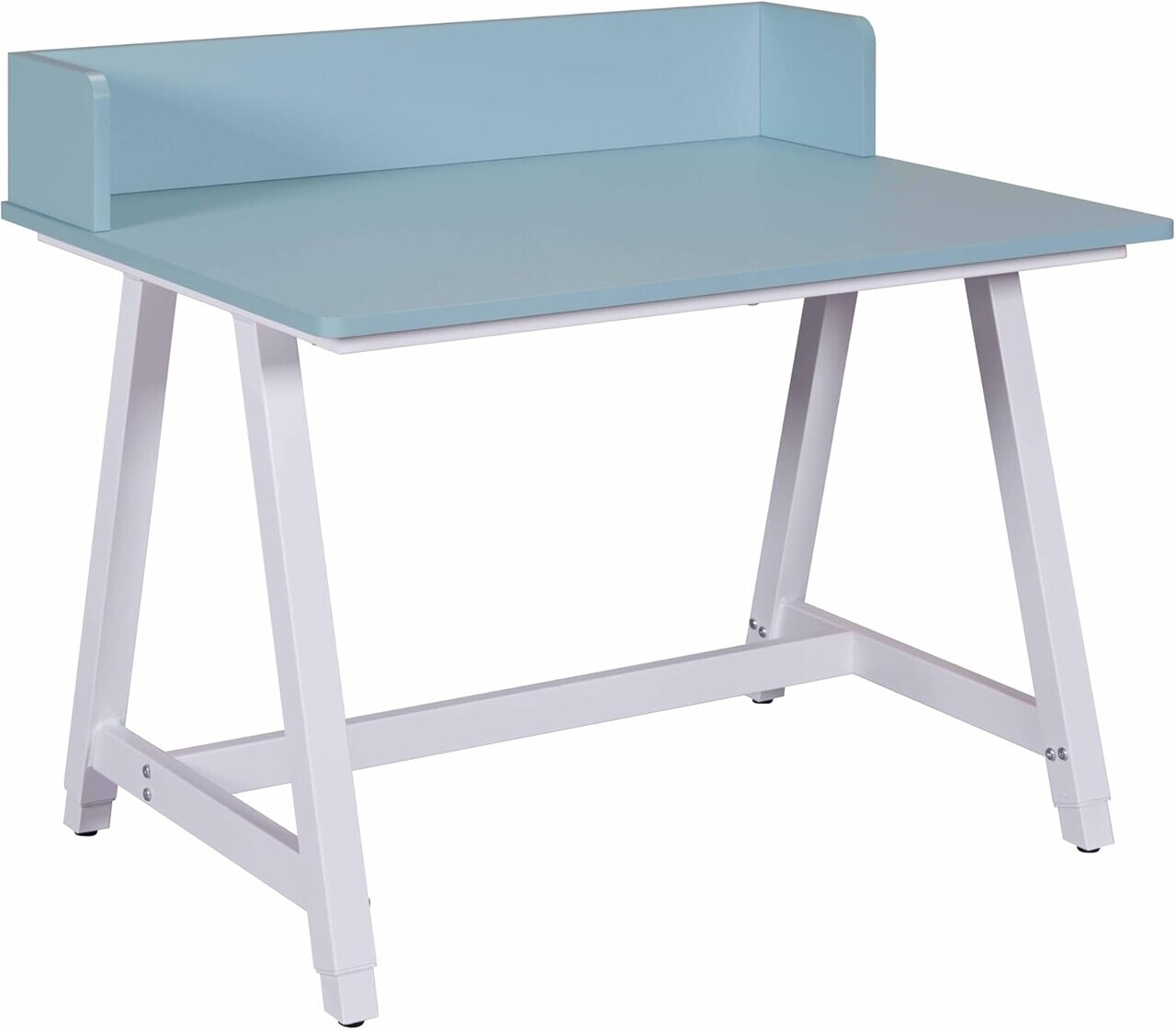 Birou pentru copii Emmelie, Inter Link, 80x60x85 cm, MDF, alb/albastru - view 4