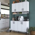 Dulap multifunctional, Rani, JE173, Alb