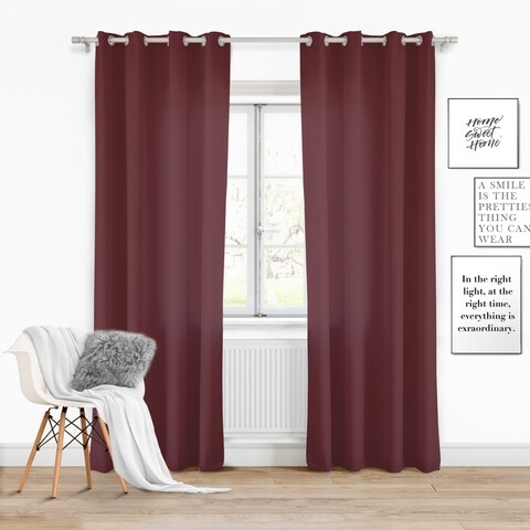 Draperie Viva Bordo, Fashion Goods, 140x250, poliester, visiniu