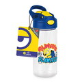 Sticla apa pentru copii Berlinger, Minions Collection, Always Flawless, 500 ml, plastic, galben/albastru