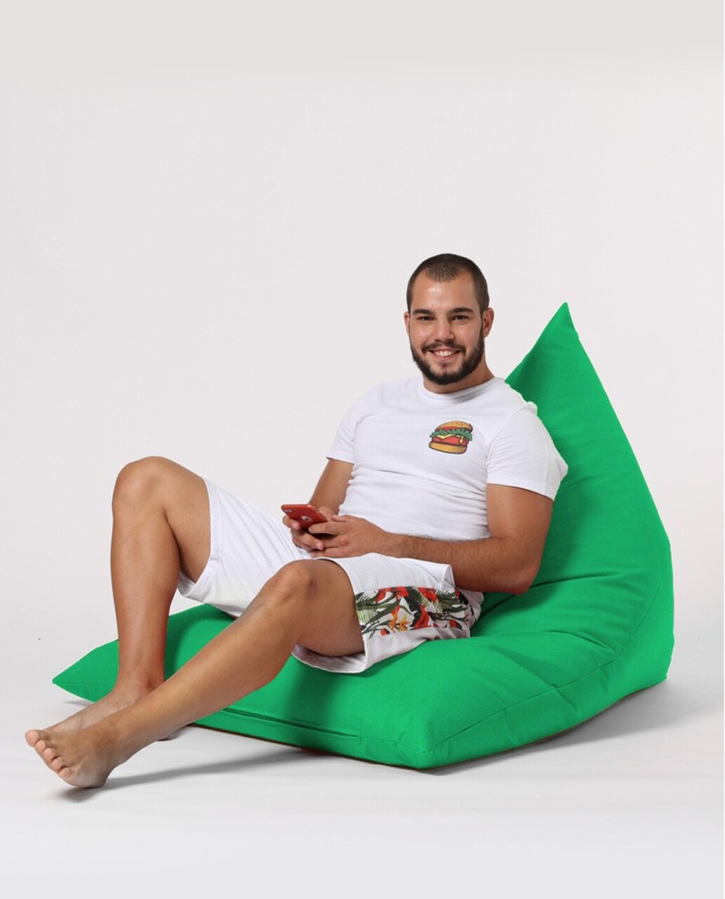 Fotoliu de gradina Bean Bag, Atelier del Sofa, 248FRN1603, Verde Fistic - view 3