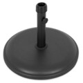 Baza pentru umbrela, Umbrella, H.33.5 D.45 cm, beton, negru