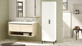 Dulap multifunctional, Locelso, DY1-W, 50.4x165x35.7 cm, Alb