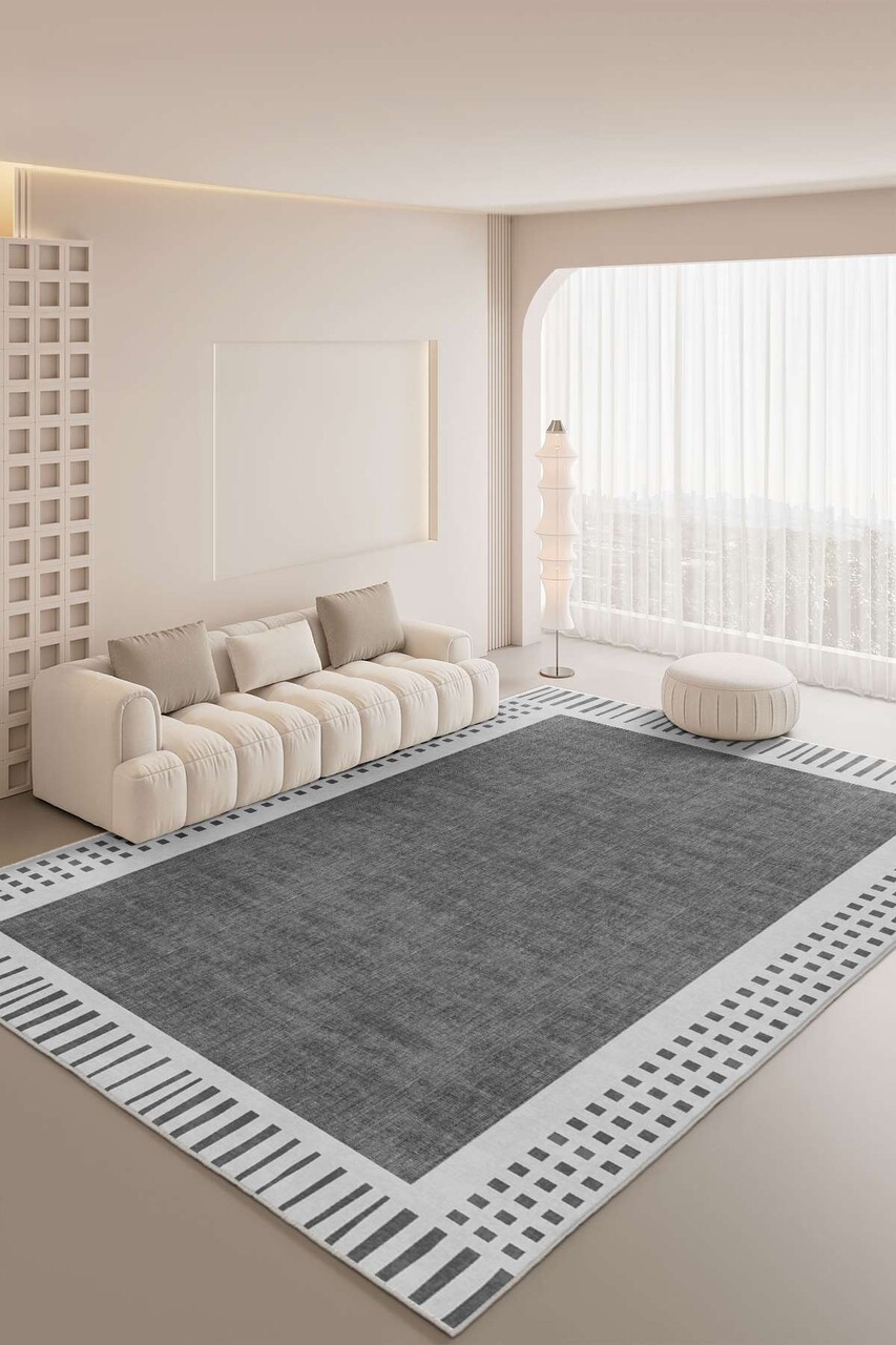 Covor (100 x 200), Sftkece019, 100x200 cm, Gri - view 4