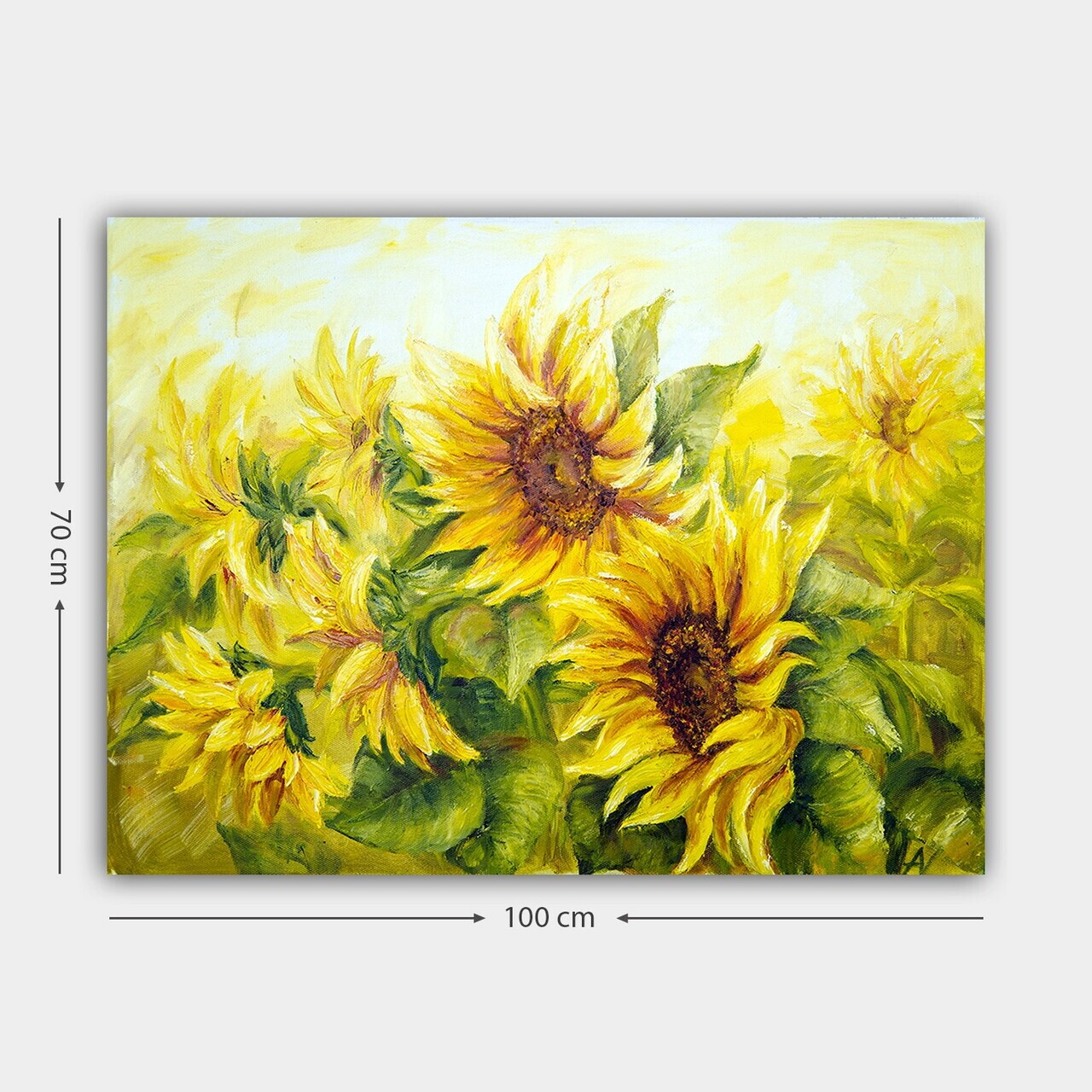 Tablou decorativ, 106315841_70100, Canvas, Rama din lemn (grosime 3 cm), Multicolor — imaginea 3