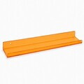 Raft de perete acrilic, Hanah Home, Vivid, 50x10x4 cm, Portocaliu