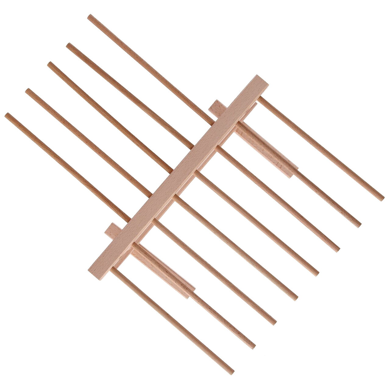 Suport uscare paste, 13 brate, lemn de fag, 36 x 30 cm - Zokura - view 2