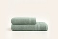 Set prosoape de baie 2 piese, Elliott, 1004A-071-1, Bumbac, Verde
