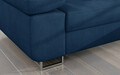 Coltar extensibil dreapta 4 locuri ELTAP, Armd-41, Armando, 289x203x85 cm, lemn/poliester, albastru inchis