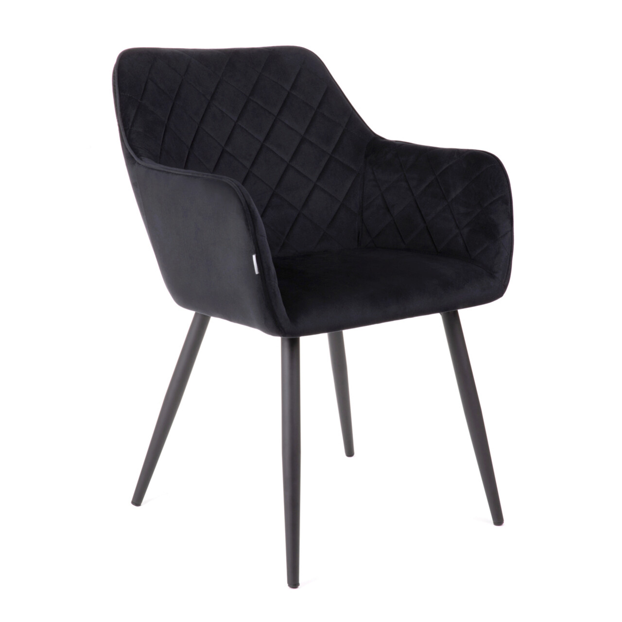 Scaun Shelton, Homla, 56x60x84 cm, poliester, negru - 1 | YEO